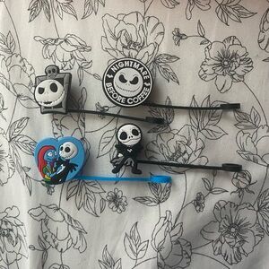 Nightmare Before Christmas Straw Toppers